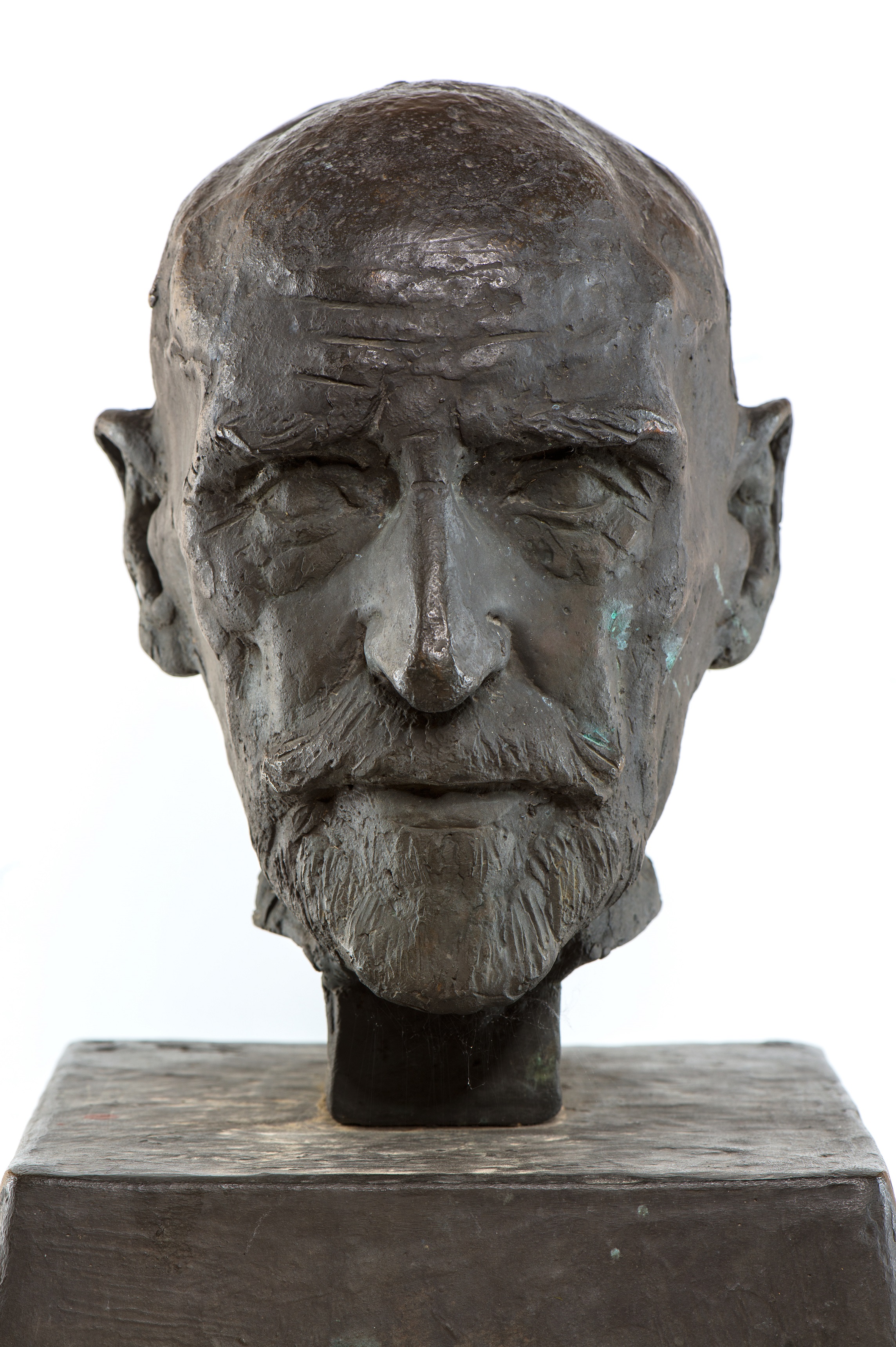 Hans Andre (Innsbruck 1902 - 1991 Innsbruck), Büste Dr. Anton Kofler (1855 - 1943), 1939 (Modell), 1970 (Guss), Bronze, H. 43 cm, Privatbesitz